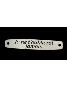 SACHET 5 INTERS INOX "JE NE...