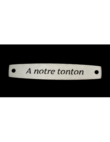 SACHET 5 INTERS INOX "A NOTRE TONTON"