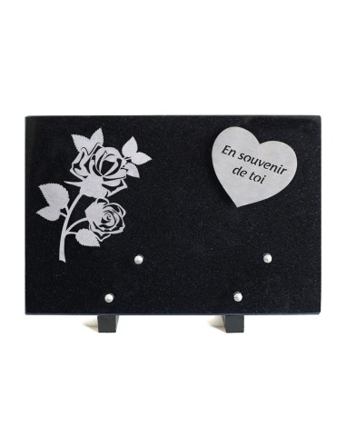COEUR AVEC TEXTE DECOUPE EN SOUVENIR...