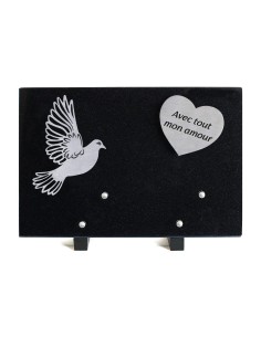 PLAQUE GRANIT NOIR 20X30CM...