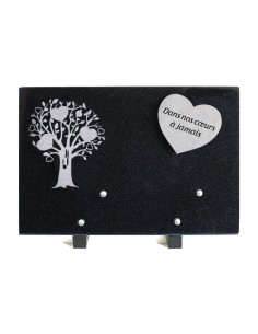 PLAQUE GRANIT NOIR 20X30CM...