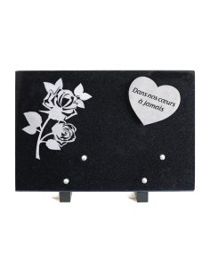 PLAQUE GRANIT NOIR 20X30CM...