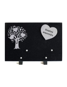 PLAQUE GRANIT NOIR 20X30CM...
