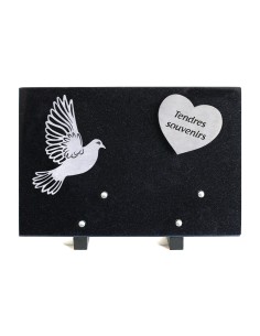 PLAQUE GRANIT NOIR 20X30CM...