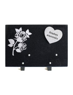 PLAQUE GRANIT NOIR 20X30CM...