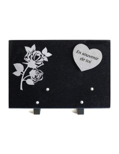 PLAQUE GRANIT NOIR 20X30CM...