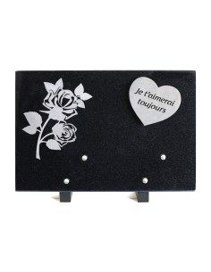 PLAQUE GRANIT NOIR 20X30CM...