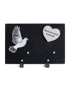 PLAQUE GRANIT NOIR 20X30CM... 2