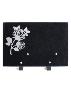 PLAQUE GRANIT NOIR 20X30CM...