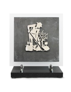 PLAQUE EN GRES CERAME +...