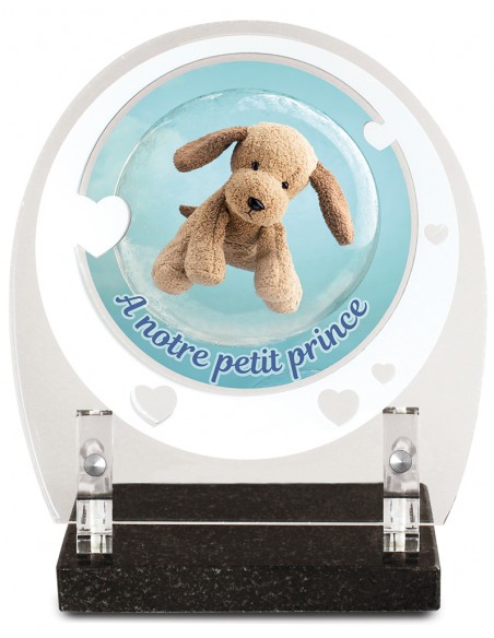 PLAQUE ENFANT IMPRIMEE RONDE 19X20