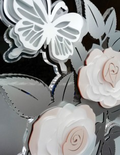 PLAQUE ALTU 32X40CM ROSES... 2