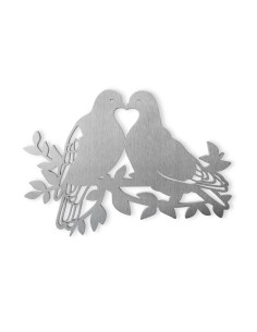 DUO COLOMBES INOX BROSSE...