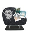 PLAQUE ALTUGLAS IMPRIMEE 25X35CM IMITATION ARDOISE - LYS