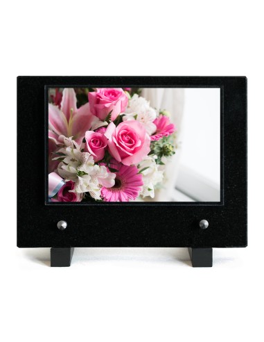 PLAQUE IMPRIMEE 15X21 FLEURS