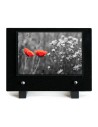 PLAQUE IMPRIMEE 15X21 FLEURS