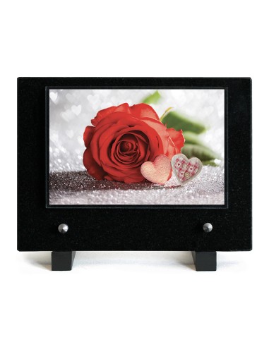 PLAQUE IMPRIMEE 15X21 FLEURS