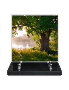 PLAQUE IMPRIMEE 21X21...