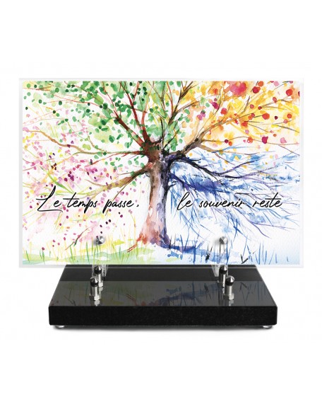 PLAQUE IMPRIMEE 20X30 DESSINS ARBRES