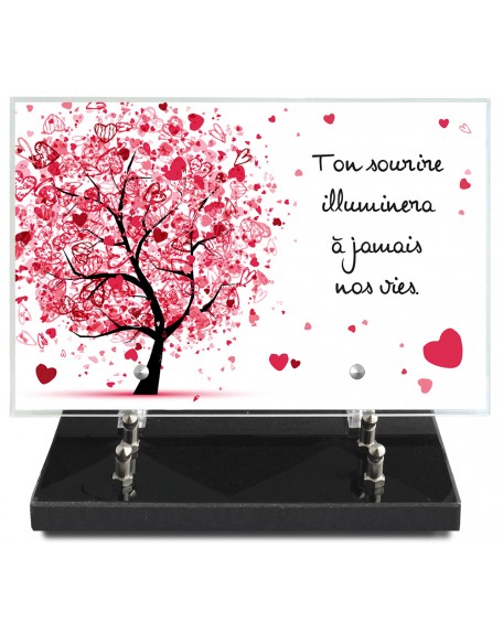 PLAQUE IMPRIMEE 20X30 DESSINS ARBRES