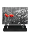 PLAQUE IMPRIMEE 15X22,5 FLEURS