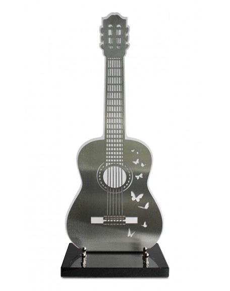 GUITARE INOX 22X52 FORMAT L DOUBLE ALTU INCOLORE + 2 INTERS