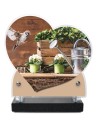 PLAQUE IMPRIMEE DOUBLE CŒUR 18X19 SPORTS LOISIRS