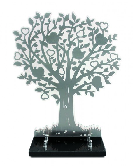 ARBRE INOX 30X37 FORMAT L DOUBLE ALTU INCOLORE