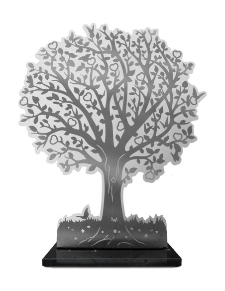 ARBRE INOX 60X67 FORMAT XL DOUBLE ALTU INCOLORE SANS INTER