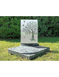 STELE ARBRE DECOUPE INOX...
