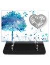 PLAQUE IMPRIMEE 20X30 DESSINS ARBRES