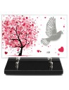 PLAQUE IMPRIMEE 20X30 DESSINS ARBRES