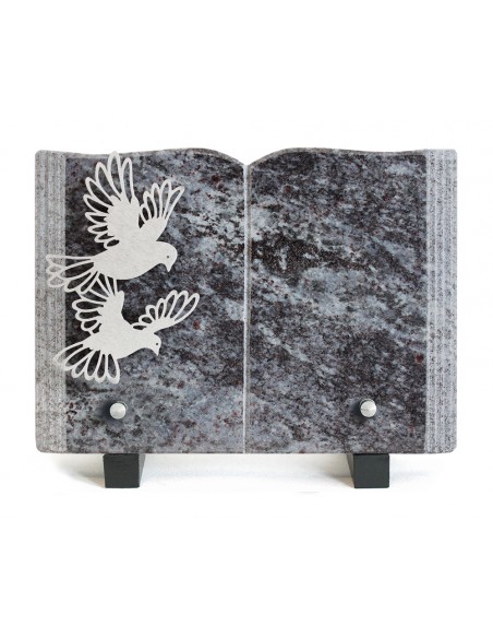 PLAQUE GRANIT 15X21 INOX COLOMBES