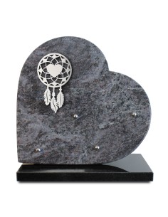 PLAQUE GRANIT COEUR 30X30...