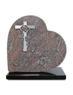 PLAQUE GRANIT COEUR 30X30...