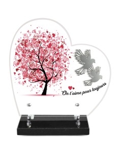 PLAQUE ALTU IMPRIMEE COEUR...