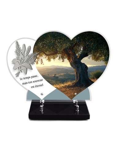 PLAQUE ALTU IMPRIMEE DOUBLE COEUR...