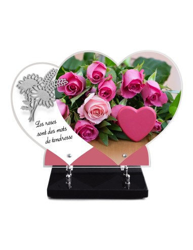 PLAQUE ALTU IMPRIMEE DOUBLE COEUR...