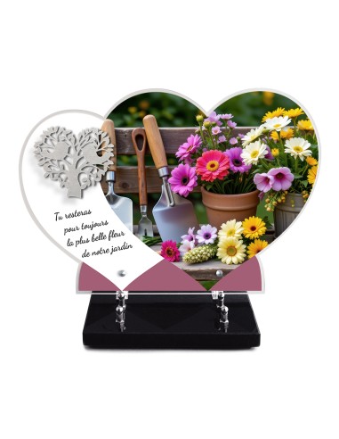 PLAQUE ALTU IMPRIMEE DOUBLE COEUR...