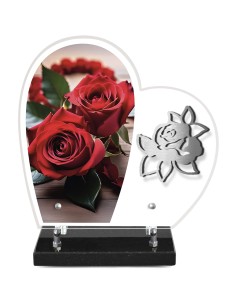 PLAQUE ALTU IMPRIMEE COEUR...