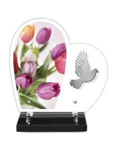 PLAQUE ALTU IMPRIMEE COEUR...