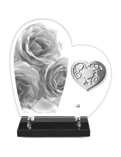 PLAQUE ALTU IMPRIMEE COEUR...
