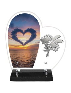 PLAQUE ALTU IMPRIMEE COEUR...