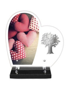 PLAQUE ALTU IMPRIMEE COEUR...