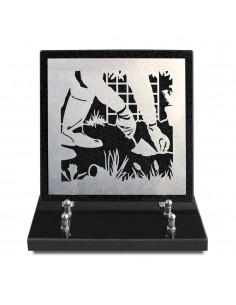 PLAQUE GRANIT NOIR 20X20CM...