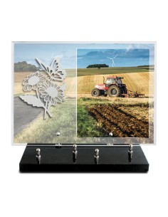 PLAQUE IMPRIMEE 25X35 SANS...