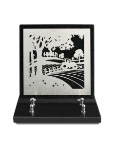 PLAQUE GRANIT NOIR 20X20CM...