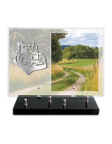 PLAQUE IMPRIMEE 25X35 SANS TEXTE +...