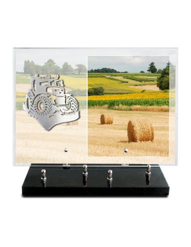 PLAQUE IMPRIMEE 25X35 SANS TEXTE +...