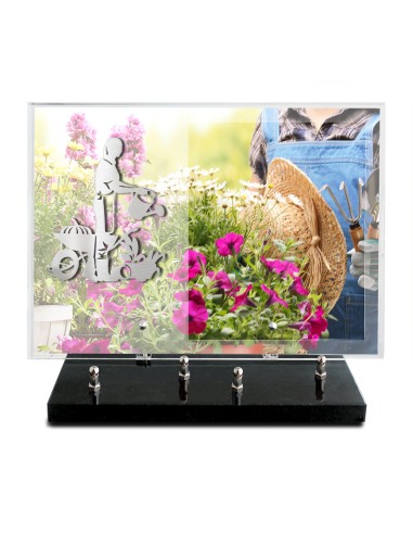 PLAQUE IMPRIMEE 25X35 SANS TEXTE +...